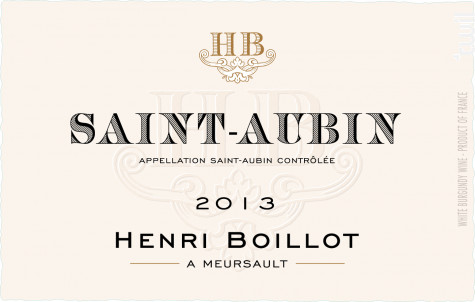 Saint-Aubin - Maison Henri Boillot - 2020 - Blanc