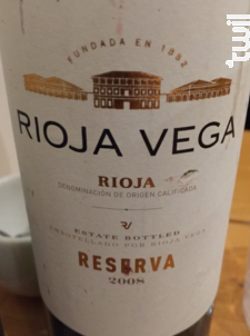 Rioja Vega Reserva - Rioja Vega - 2012 - Rouge