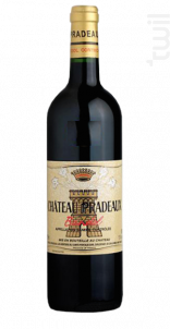 Château Pradeaux - Château Pradeaux - 2020 - Rouge