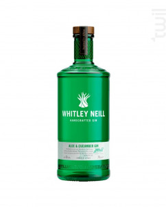 Whitley Neill Aloe & Cucumber Gin - Whitley Neill - No vintage - 