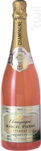 Rosé Brut - Champagne Marcel Pierre - No vintage - Effervescent