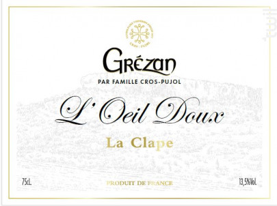 La Clape - Famille Cros-Pujol - Château Grézan - 2022 - Rouge