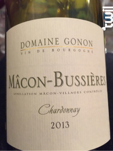 Mâcon-Bussières - Domaine Gonon - 2023 - Blanc
