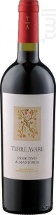 Primitivo Di Manduria - Terre Avare - No vintage - Rouge