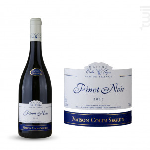 Pinot Noir Excellence - Maison Colin Seguin - 2017 - Rouge