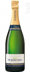 Champagne Blanc de Blancs Premier Cru - Champagne de Saint-Gall - No vintage - Effervescent
