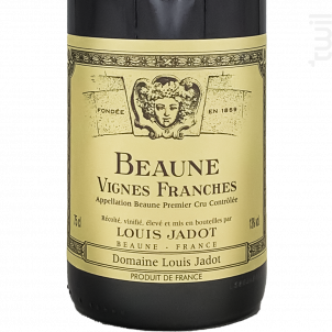 Beaune 1er Cru - Vignes Franches - Maison Louis Jadot - 2016 - Rouge