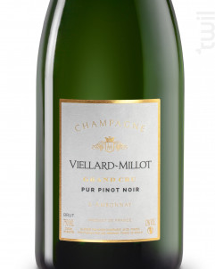 Pur Pinot Noir - Grand Cru - Champagne Viellard-Millot - No vintage - Effervescent