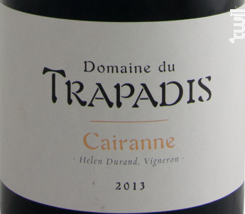 Les Garrigues - Domaine du Trapadis - 2017 - Rouge
