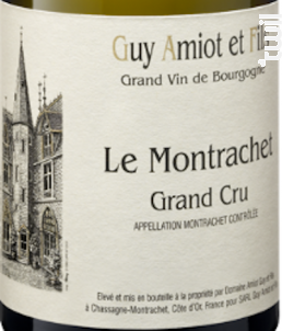 Le Montrachet Grand Cru - Domaine Amiot Guy et Fils - 2015 - Rouge