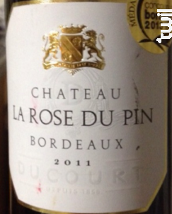 Buy Wine Château La Rose Du Pin Red - Famille Ducourt - Bordeaux