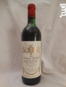 Château Reverdi - Château Reverdi - Vignobles Thomas - 1975 - Rouge