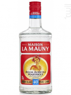 Rhum Maison La Mauny Blanc Agricole - Maison la Mauny - No vintage - 