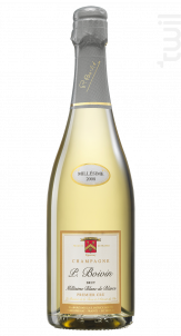 Millésime Blanc de Blancs 2008 - Extra Brut - Champagne Patrick Boivin - 2008 - Effervescent