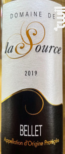 DOMAINE DE LA SOURCE - Domaine de la Source - 2021 - Rouge