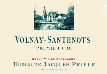 Clos des Santenots 1er Cru - Domaine Jacques Prieur - 2019 - Rouge