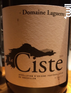 Le ciste - Domaine Laguerre - 2022 - Blanc