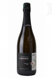 Brut Origine - Champagne A.Bergère - No vintage - Effervescent