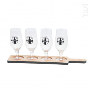 Planche À Bière 4 Verres Pression - Amadeus -  - 
