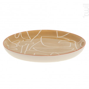 Assiette À Dessert Ambre 21 Cm lot De 6 - Amadeus -  - 