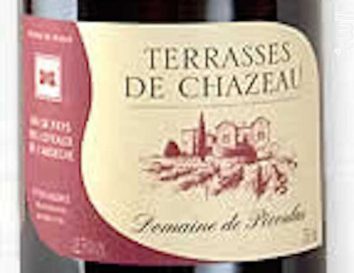 Terrasses De Chazeau - Domaine de Pécoulas - 2022 - Rouge