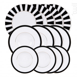 Service D'assiettes 12 Pièces Ardec - table passion -  - 