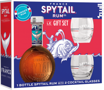 Spytail Cognac Barrel Coffret 2 Verres - Spytail Rum - No vintage - 