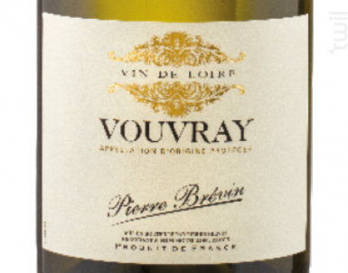 Vouvray AOP - demi-sec - Pierre Brévin - 2020 - Blanc