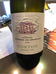 Corton Grand Cru - Domaine Chandon de Briailles - 2020 - Blanc
