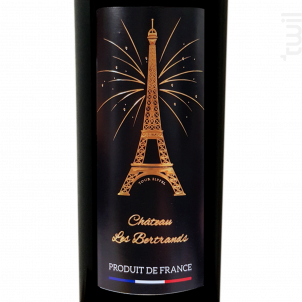 Château Les Bertrands 'Tour Eiffel' - Vignobles Dubois & Fils - Château les Bertrands - 2016 - Rouge