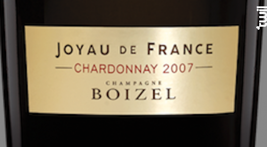 Joyau de France Chardonnay - Champagne BOIZEL - 2007 - Effervescent