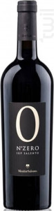 N Zero Negroamaro - Menhir Salento - No vintage - Rouge