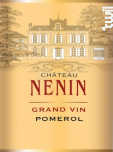 Château Nénin - Château Nénin - 2017 - Rouge