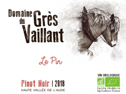 Le Pin - Domaine du Grès Vaillant - 2019 - Rouge