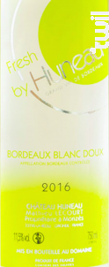 Fresh by Huneau - Château Huneau - 2016 - Blanc