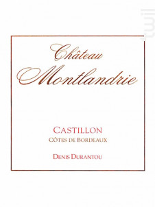 Château Montlandrie - Château de Montlandrie - 2018 - Rouge
