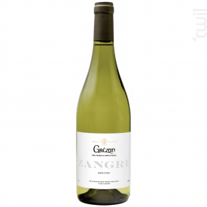 Pays D'oc Zangre - Famille Cros-Pujol - Château Grézan - 2024 - Blanc