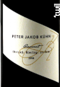 Oestricher Quarzit VDP.Ortswein - Peter Jakob Kühn - 2017 - Blanc
