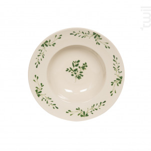 Assiette À Pâtes Appoline Verte 27 Cm lot De 6 - table passion -  - 