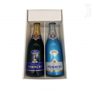 Coffret Cadeau -1 Brut - 1 Blue Sky - Champagne Pommery - No vintage - Effervescent