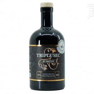 Triple sec RUSKENN bio 40° 70cL - Distillerie Breizh'Cool - No vintage - 