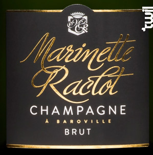 Brut Tradition - Champagne Marinette Raclot - No vintage - Effervescent