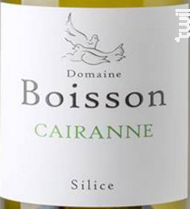 Silice - Domaine Boisson - 2019 - Blanc