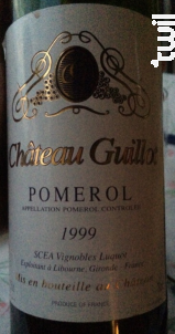Château Guillot - Vignobles Luquot - Château Guillot - 1999 - Rouge