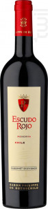 Escudo Rojo Cabernet Sauvignon - Baron Philippe De Rothschild - No vintage - Rouge