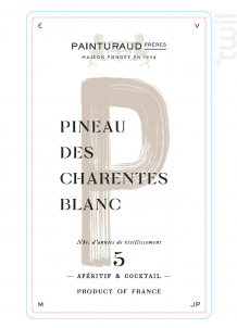 Pineau des Charentes blanc - Cognac Painturaud Frères - No vintage - Blanc