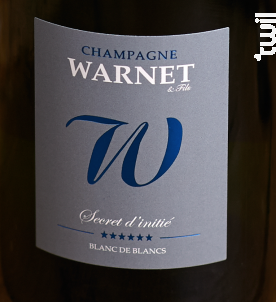 Secret d'initié - Champagne Warnet - No vintage - Effervescent