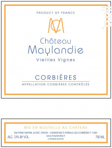Vieilles Vignes - CHÂTEAU MAYLANDIE - 2016 - Rouge