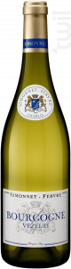 Bourgogne Vézelay - Simonnet Febvre - 2015 - Blanc