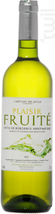 Plaisir Fruité Blanc Sec - Vignobles Pellé • Château de Jayle - No vintage - Blanc